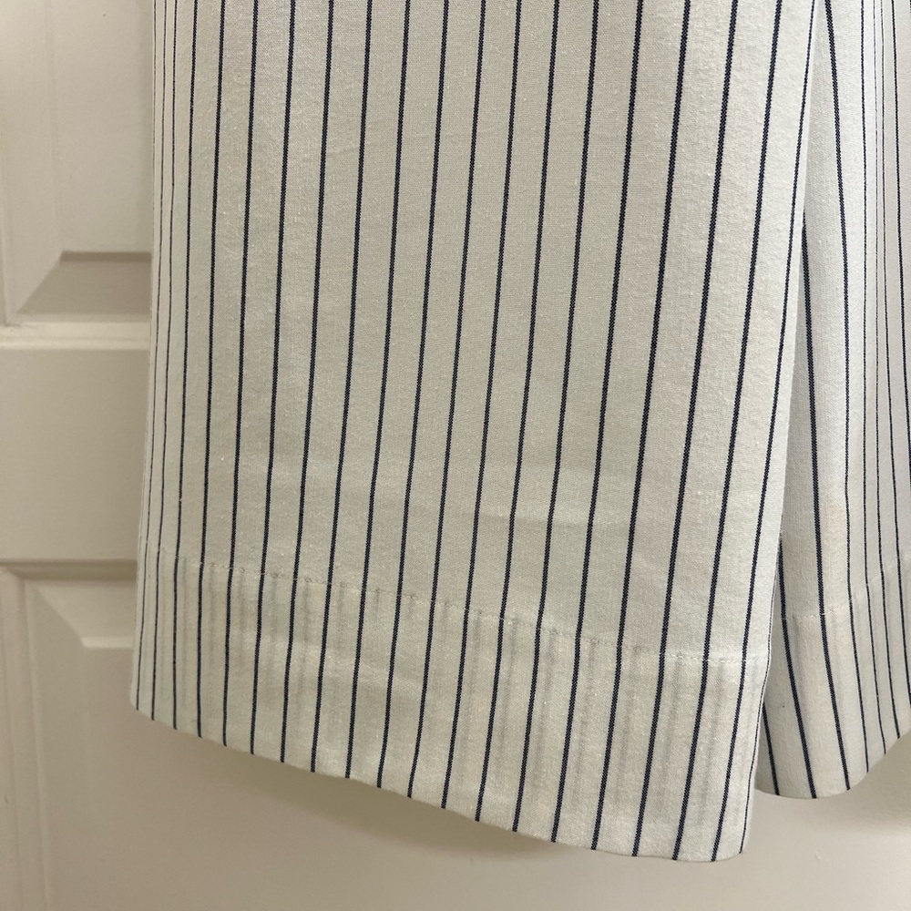 English Factory Off the Shoulder Ruffled Striped Jumpsuit - Picture 6 of 11